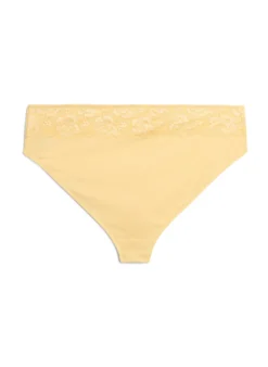 Tai-Slip mit Dobby-Struktur und Spitzen
