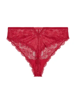 Tanga aus Spitze mit Schlüsselloch-Detail hinten