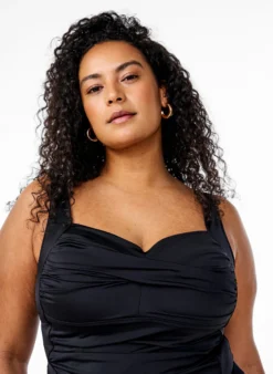 Tankini mit Drapierung