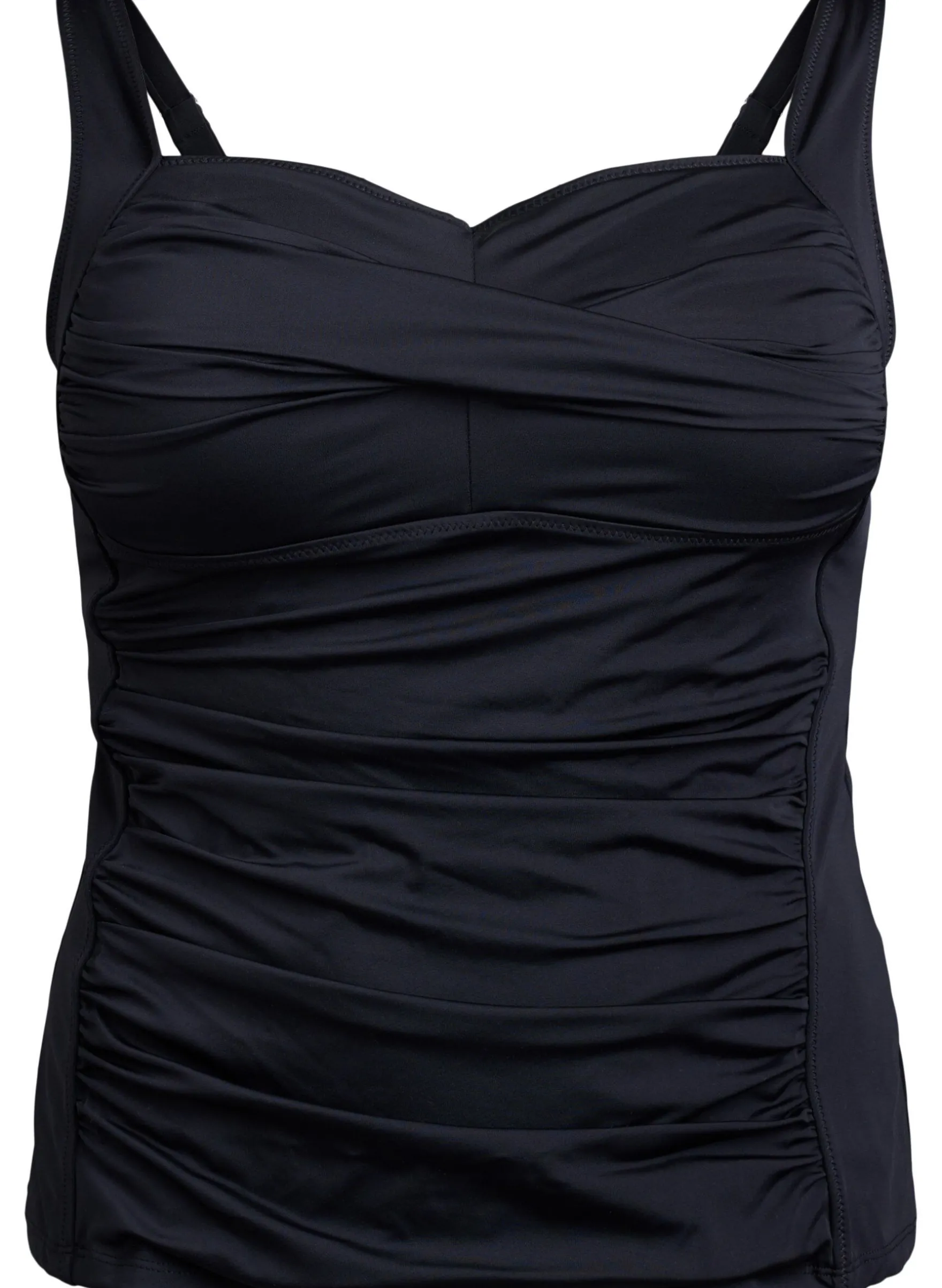 Tankini mit Drapierung