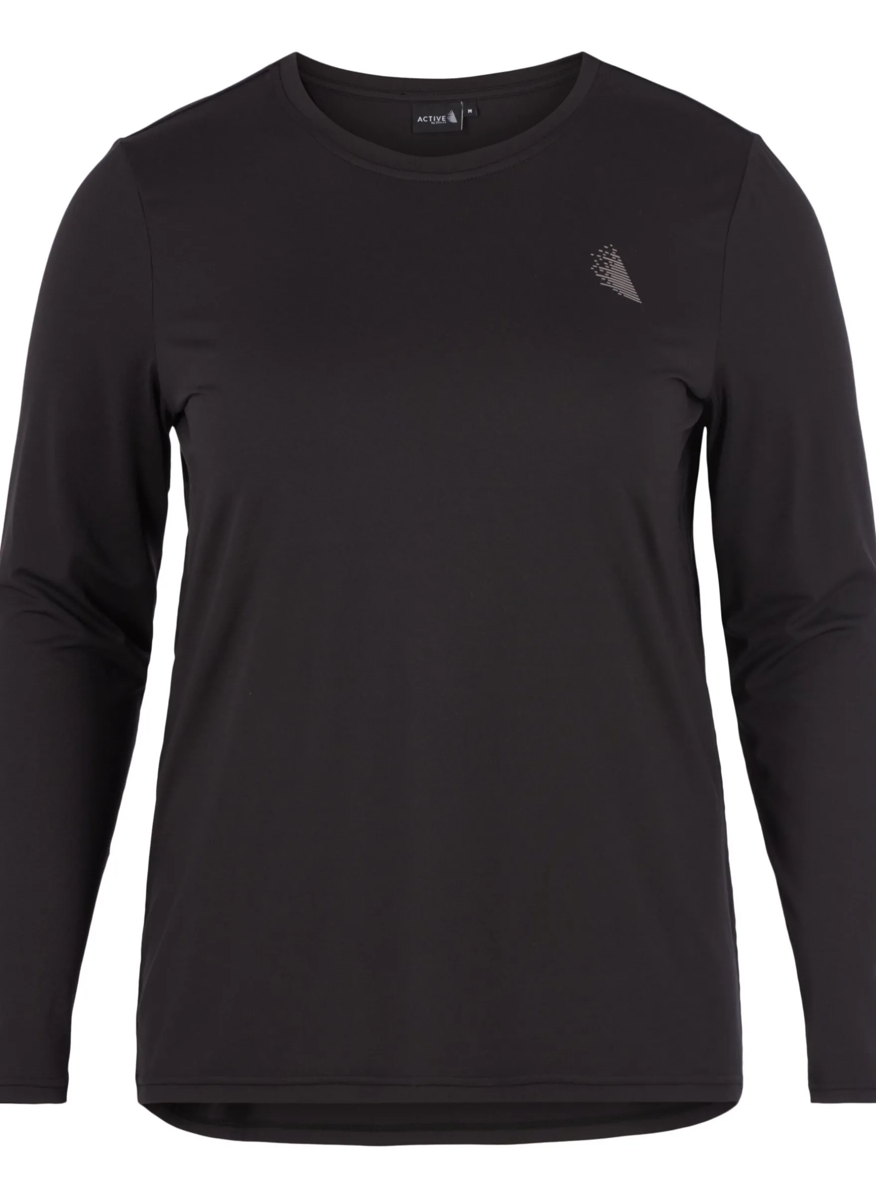 Trainingsbluse mit langen Ärmeln