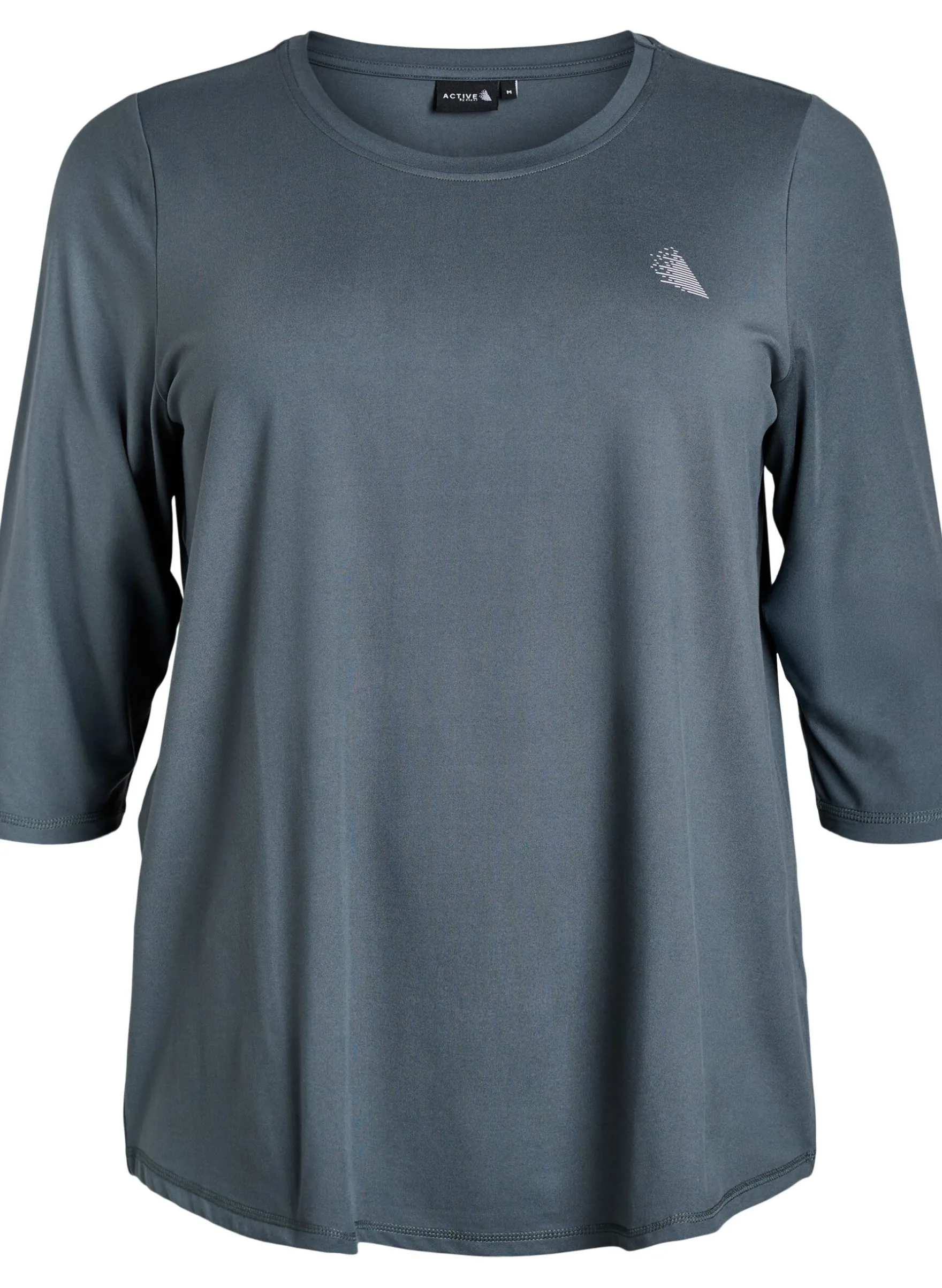 Trainingsbluse mit 3/4 Ärmeln