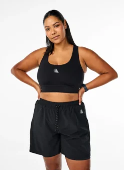 Trainingshorts mit Innenhose