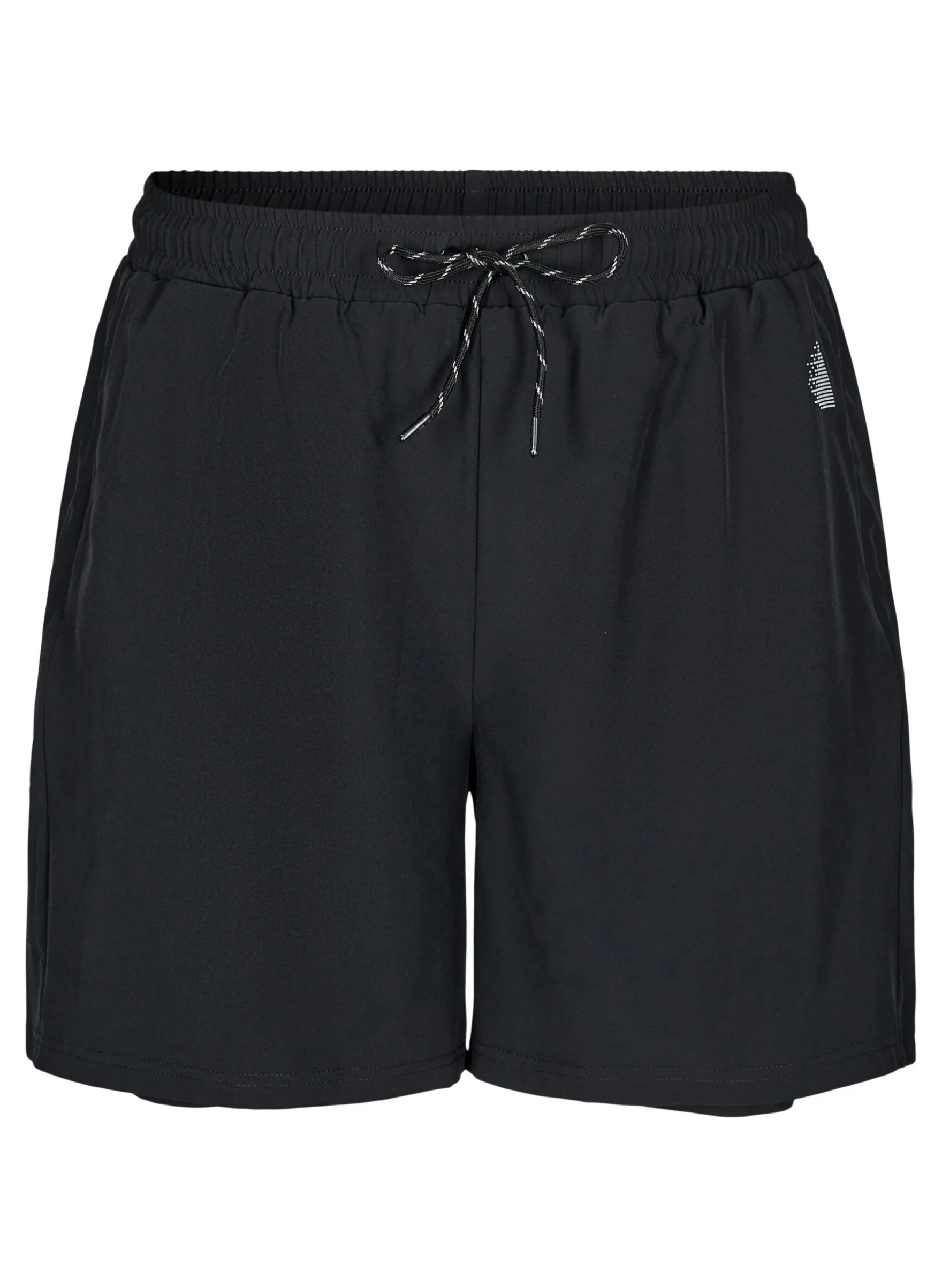 Trainingshorts mit Innenhose