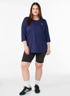 Trainingsshirt mit 3/4-Ärmeln