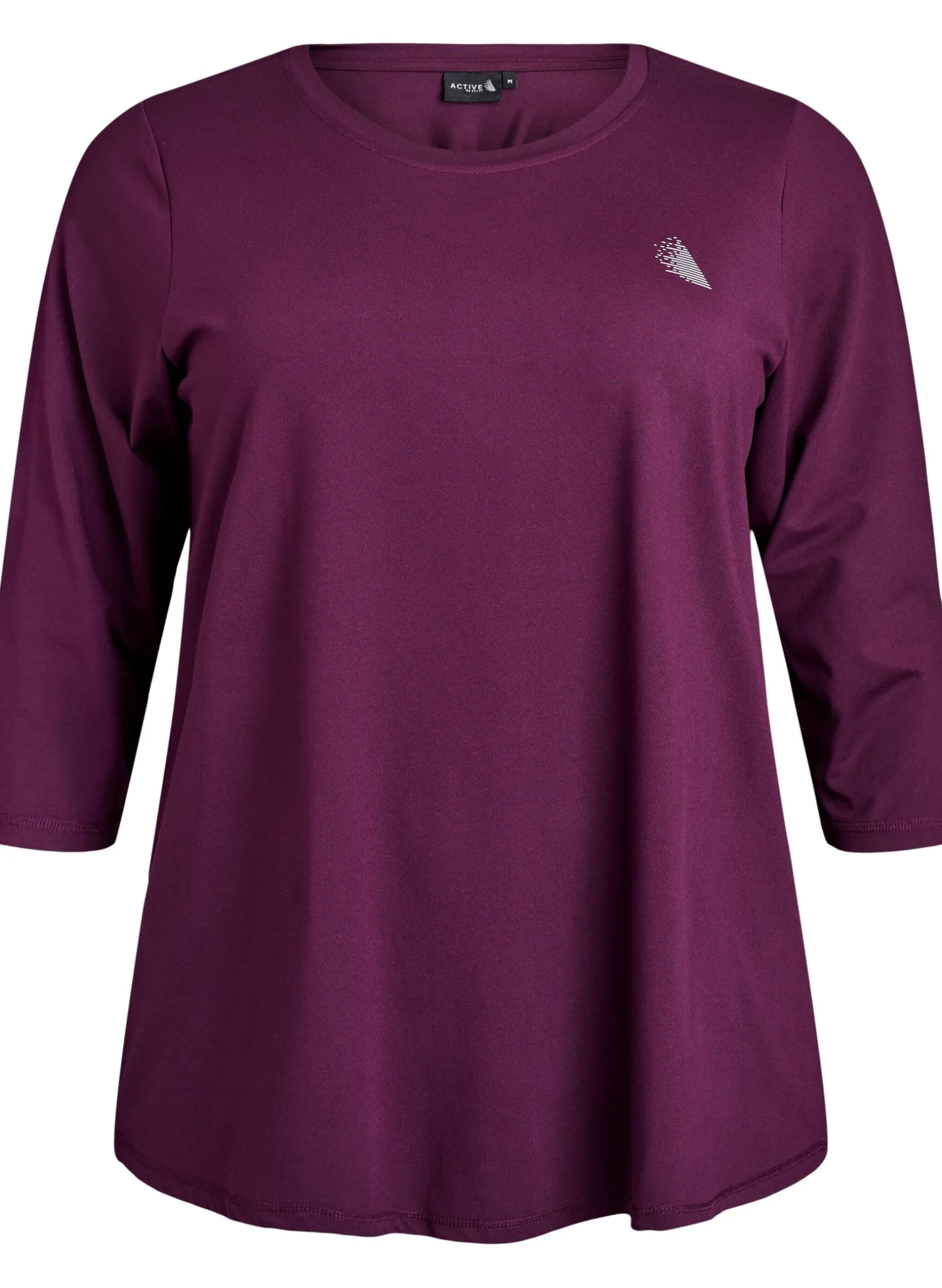 Trainingsshirt mit 3/4-Ärmeln