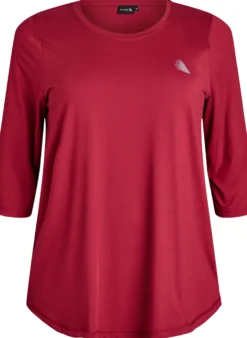 Trainingsshirt mit 3/4-Ärmeln