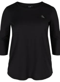 Trainingsshirt mit 3/4-Ärmeln