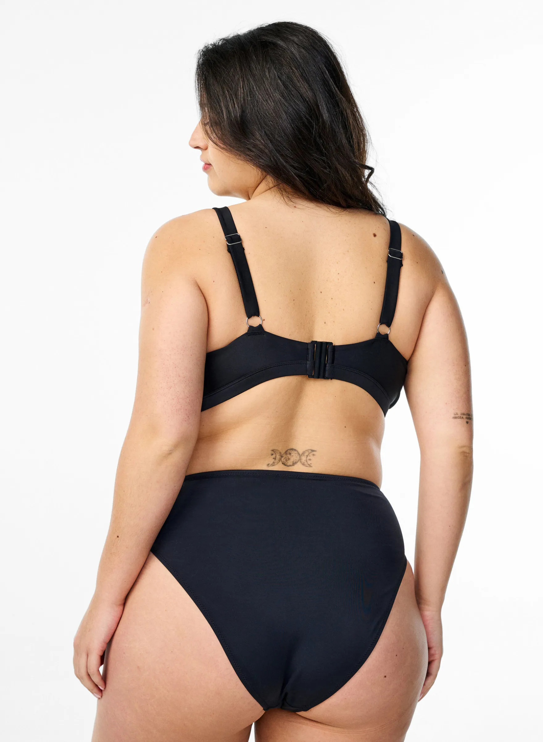 Triangel-Bikinioberteil mit Wickeldetail