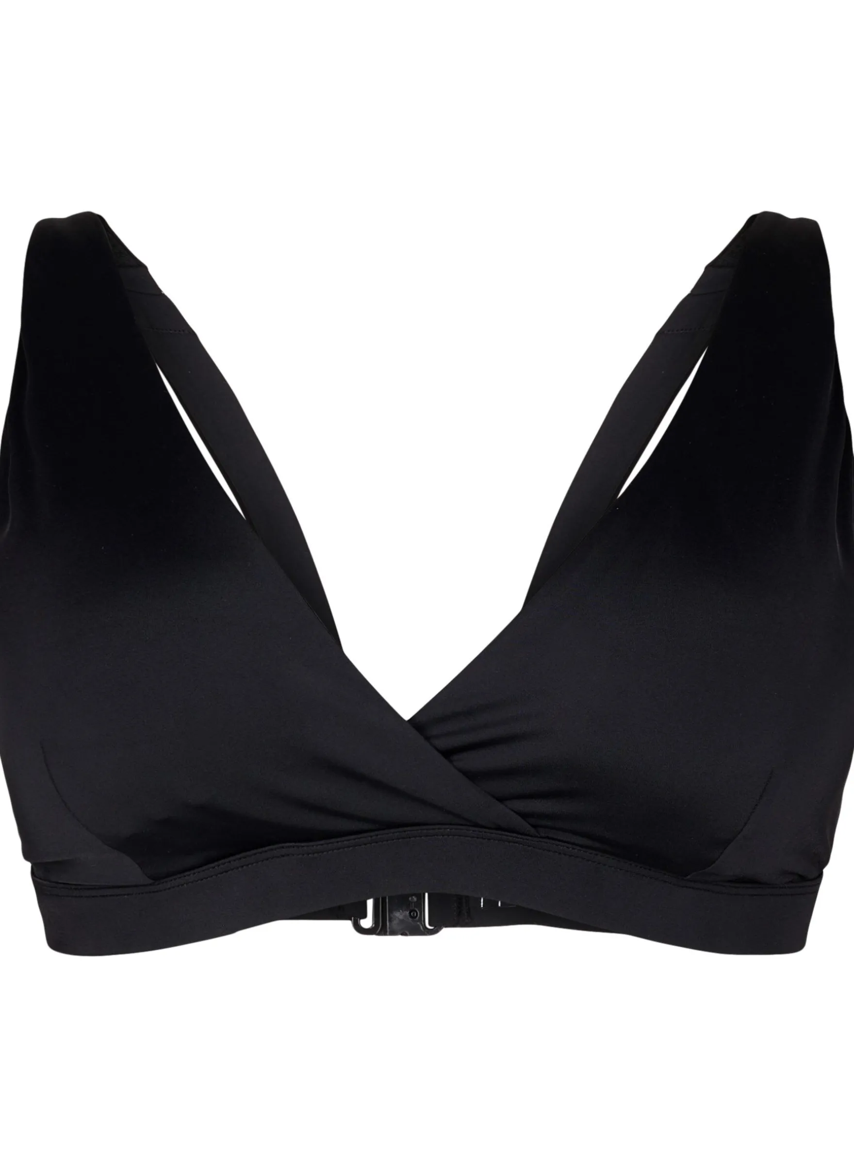 Triangel-Bikinioberteil mit Wickeldetail