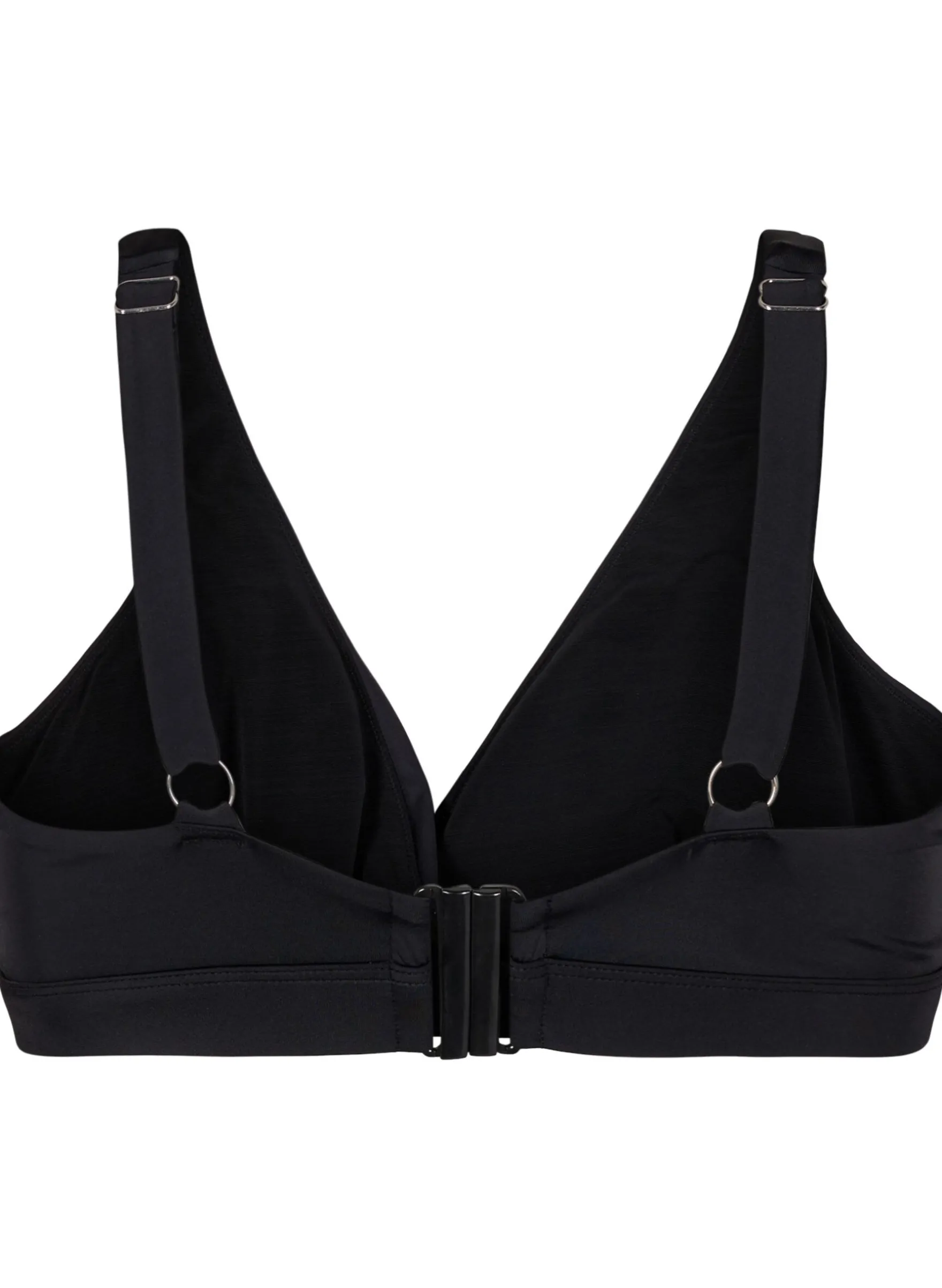 Triangel-Bikinioberteil mit Wickeldetail