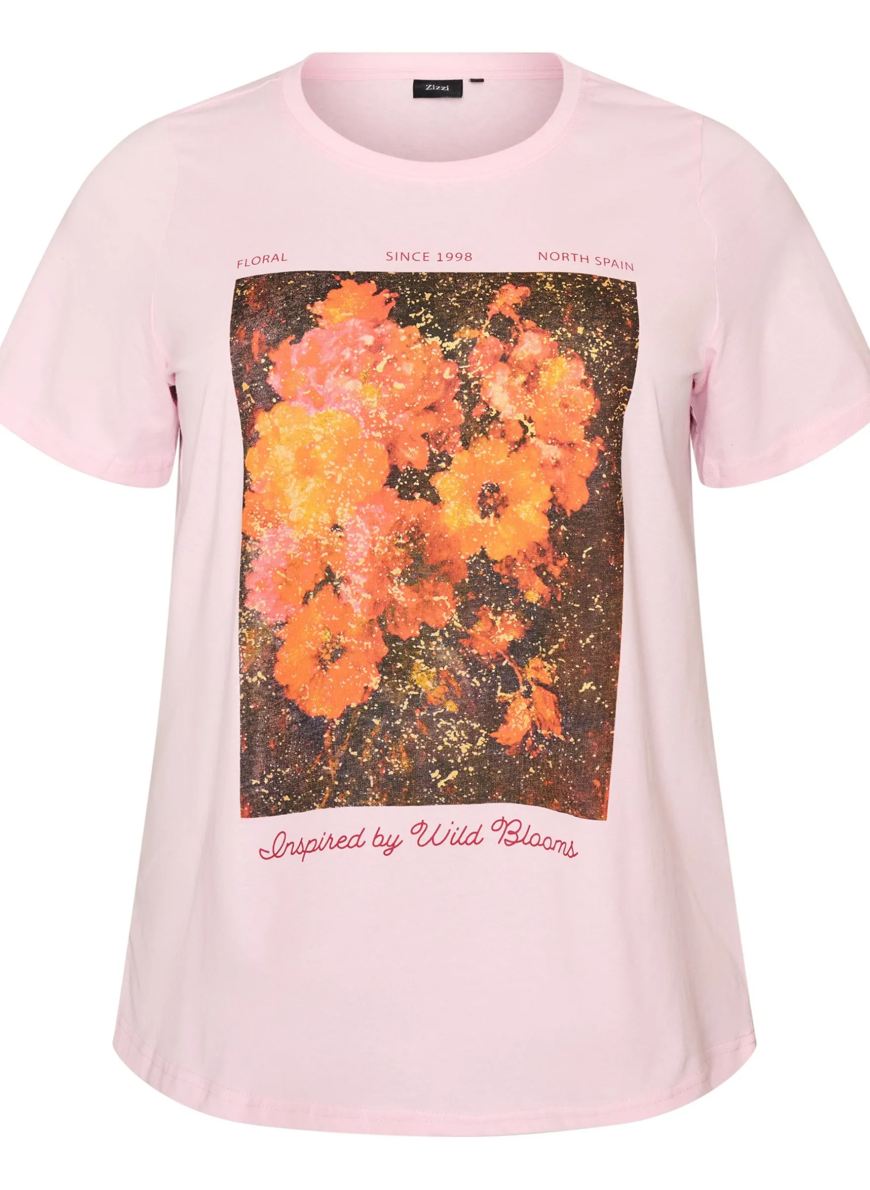 T-Shirt aus Baumwolle mit Frontprint
