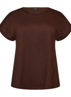 T-Shirt aus Baumwolle mit Häkeldetail