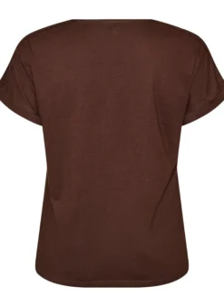 T-Shirt aus Baumwolle mit Häkeldetail