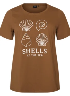 T-Shirt aus Baumwolle mit Print
