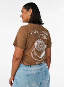 T-Shirt aus Baumwolle mit Print