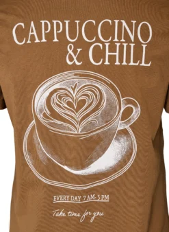 T-Shirt aus Baumwolle mit Print