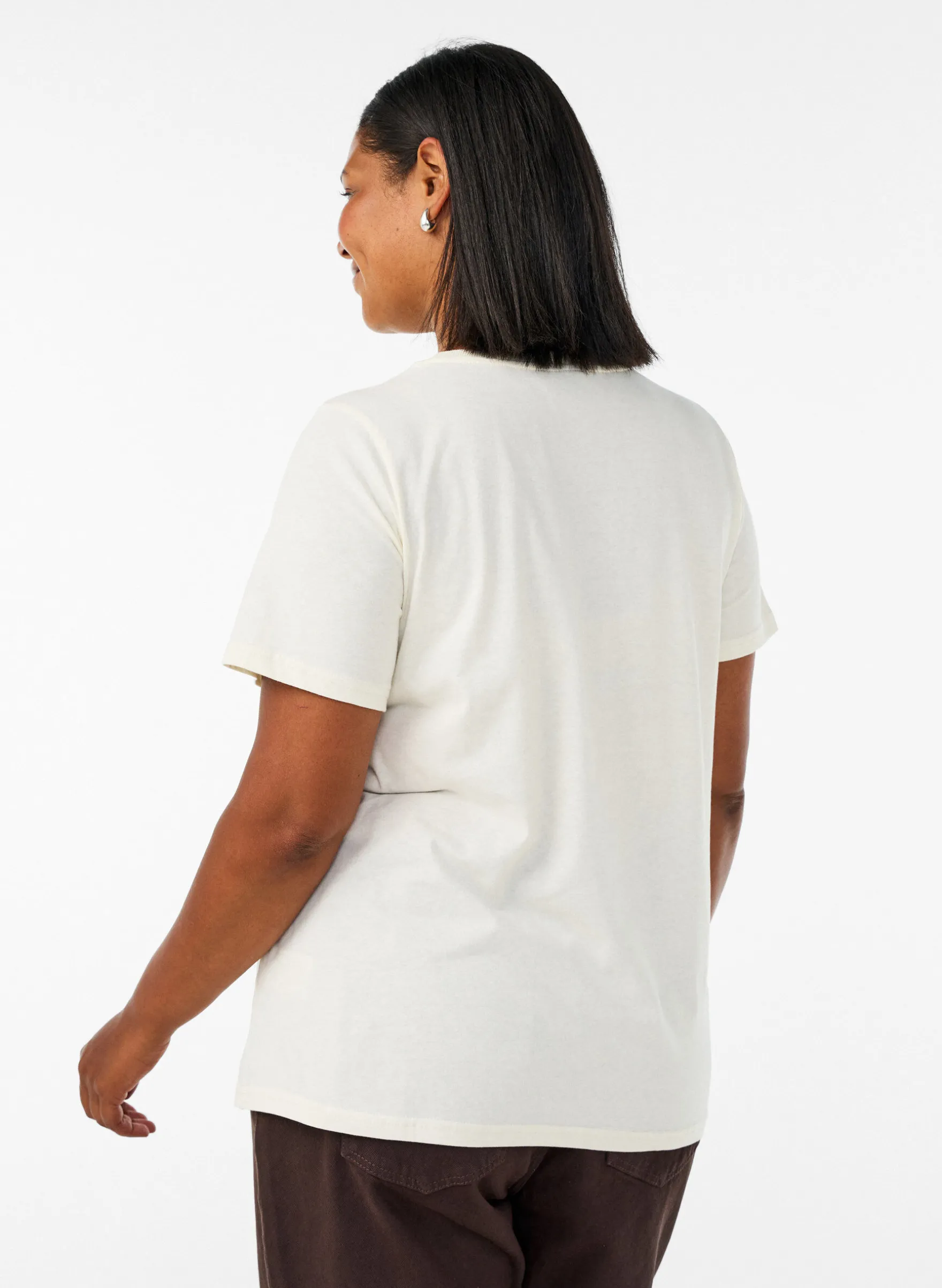 T-Shirt aus Baumwolle mit Print