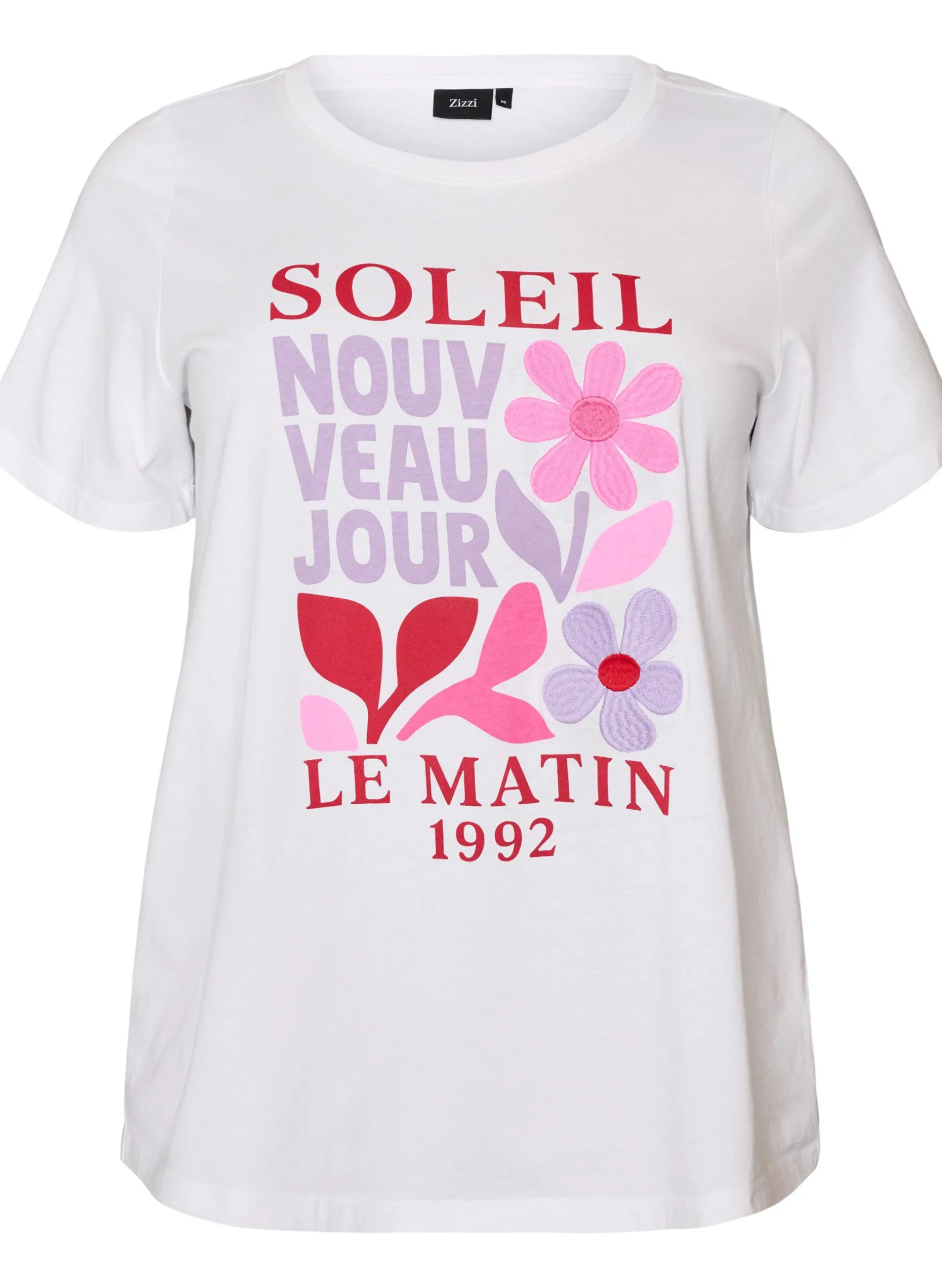 T-Shirt aus Baumwolle mit Print