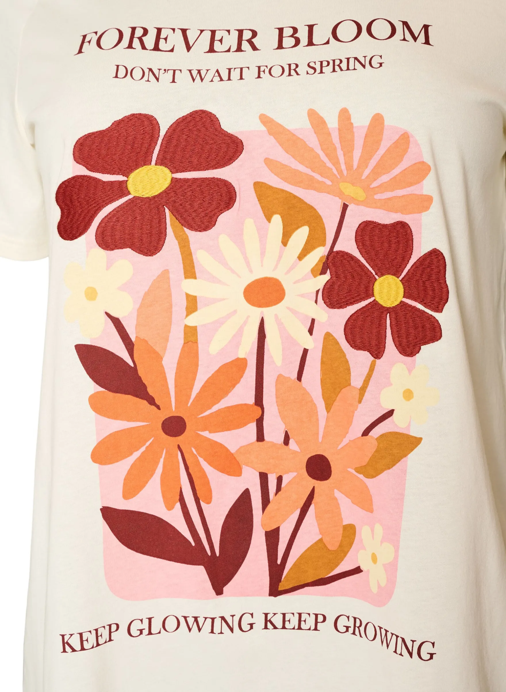 T-shirt aus Baumwolle mit Print