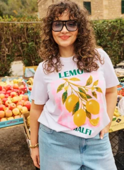 T-shirt aus Baumwolle mit Print