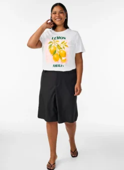 T-shirt aus Baumwolle mit Print