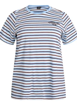T-Shirt aus Baumwolle mit Streifen