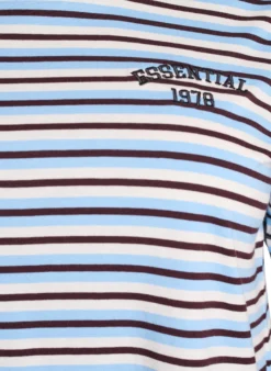 T-Shirt aus Baumwolle mit Streifen