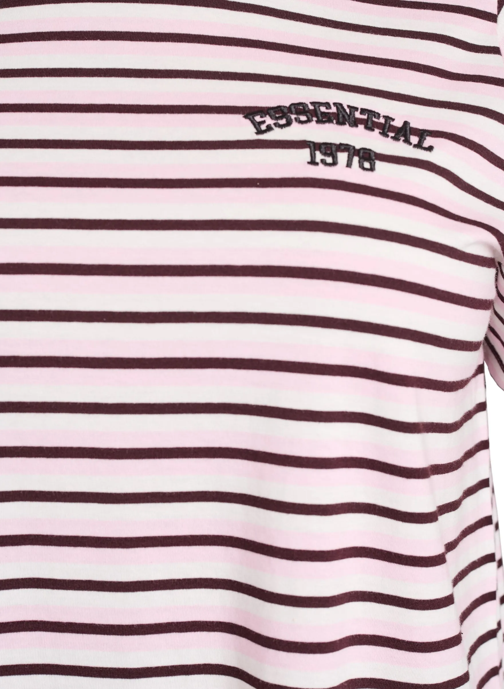 T-Shirt aus Baumwolle mit Streifen
