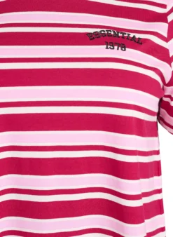 T-Shirt aus Baumwolle mit Streifen