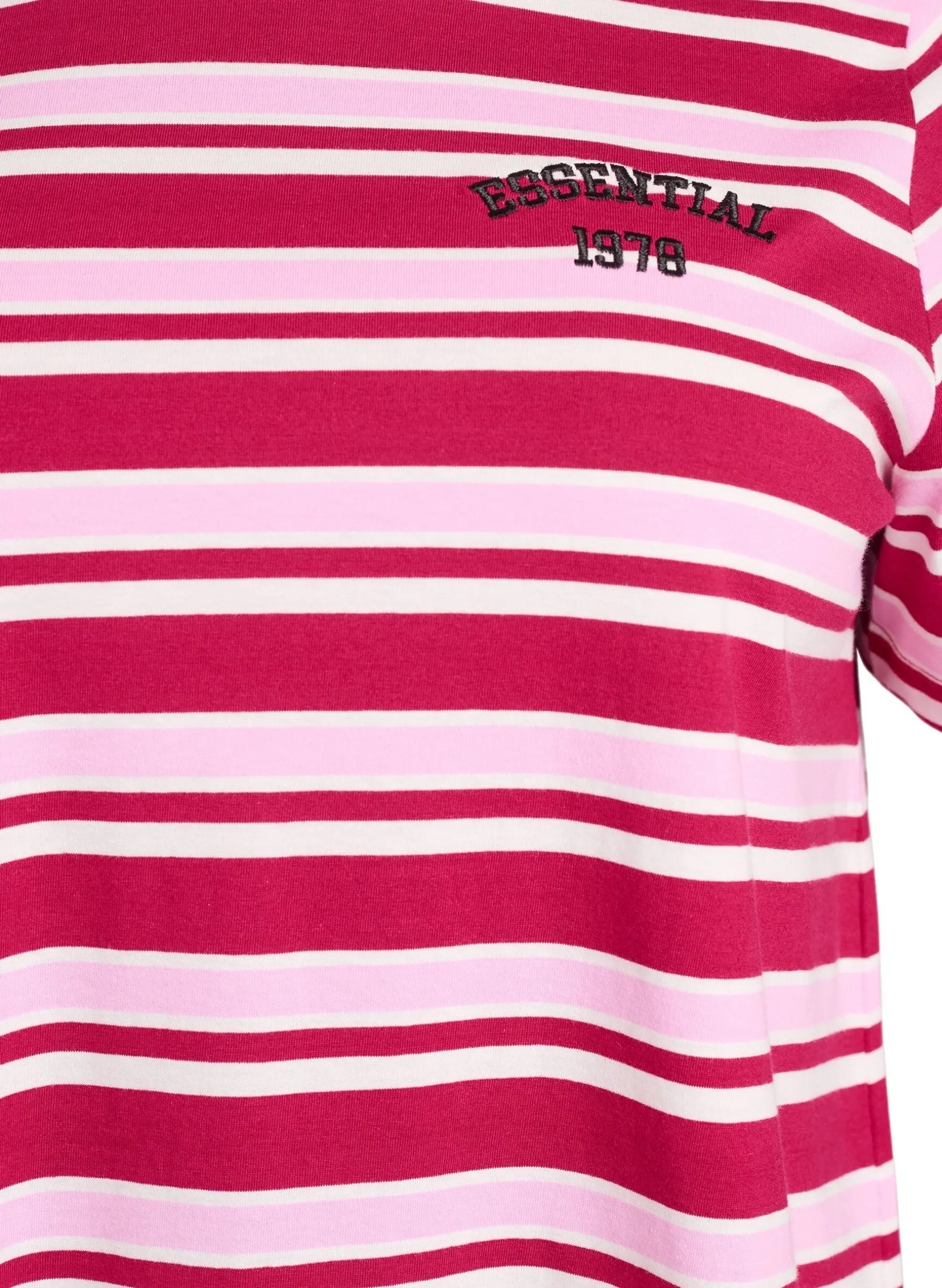 T-Shirt aus Baumwolle mit Streifen