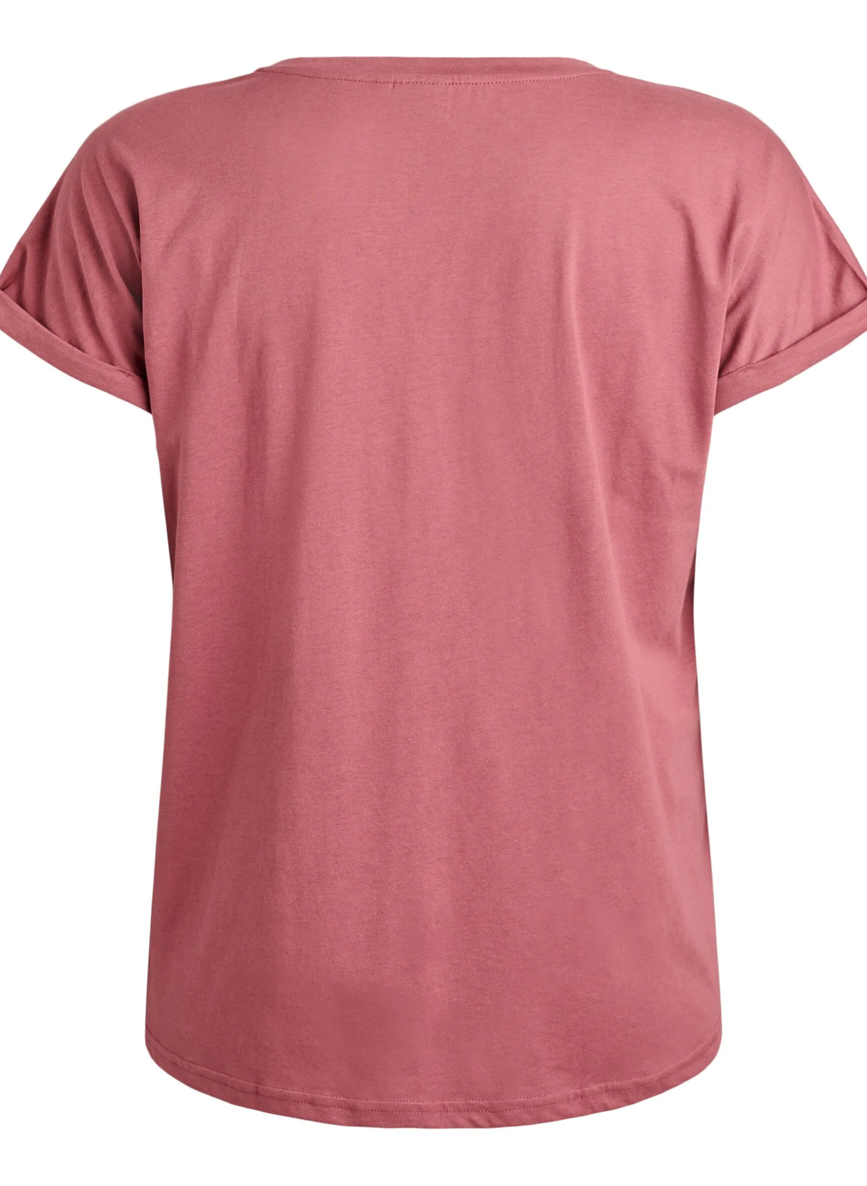 T-Shirt aus Baumwollmischung mit kurzen Ärmeln