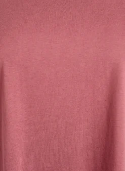 T-Shirt aus Baumwollmischung mit kurzen Ärmeln
