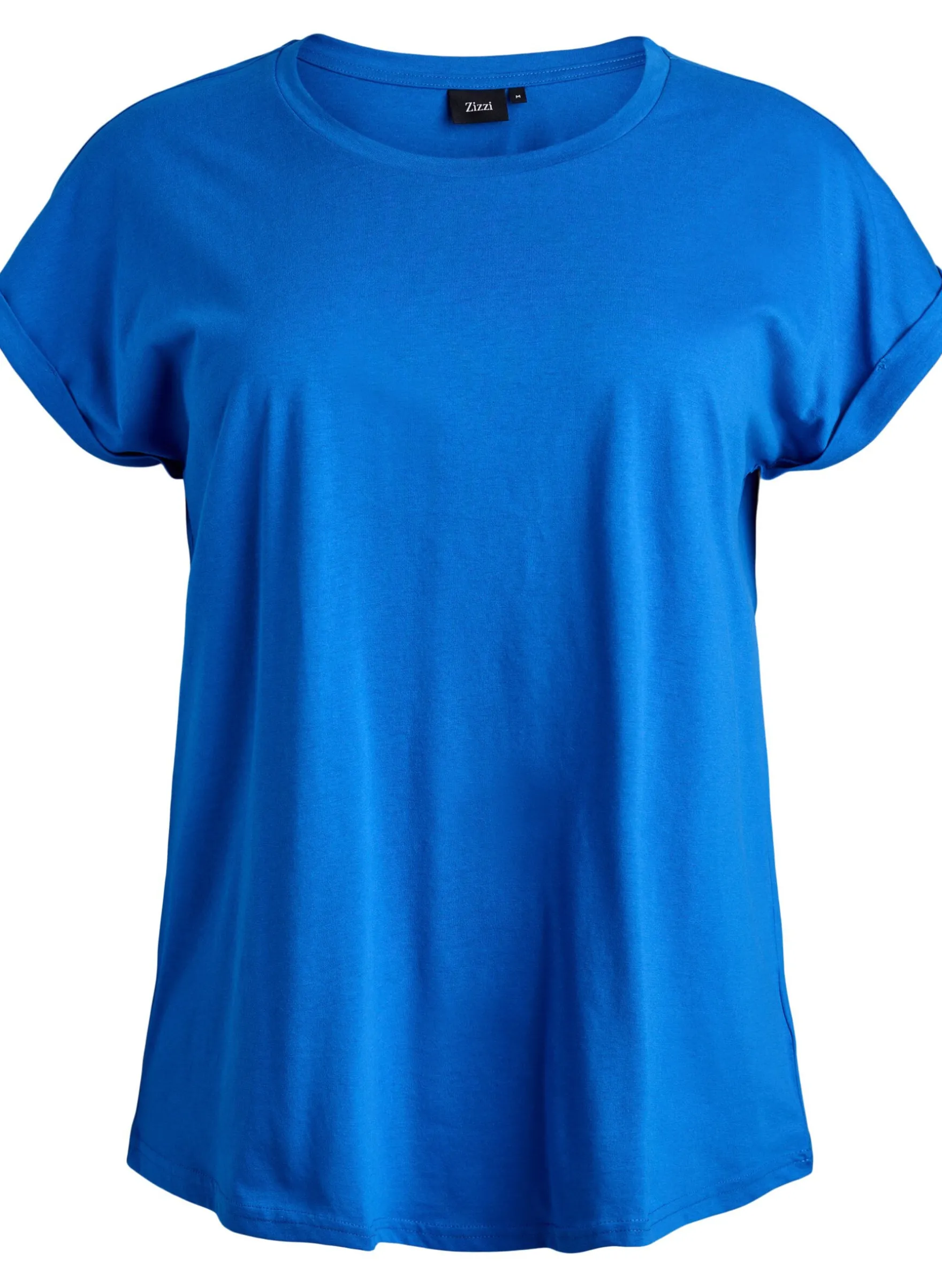 T-Shirt aus Baumwollmischung mit kurzen Ärmeln