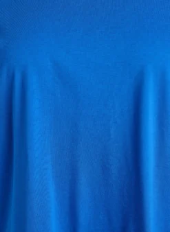 T-Shirt aus Baumwollmischung mit kurzen Ärmeln