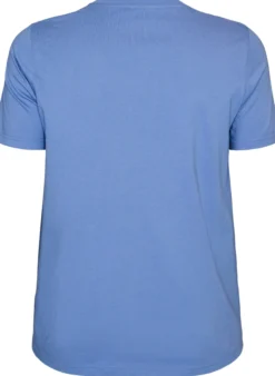 T-Shirt aus Bio-Baumwolle mit Frontprint