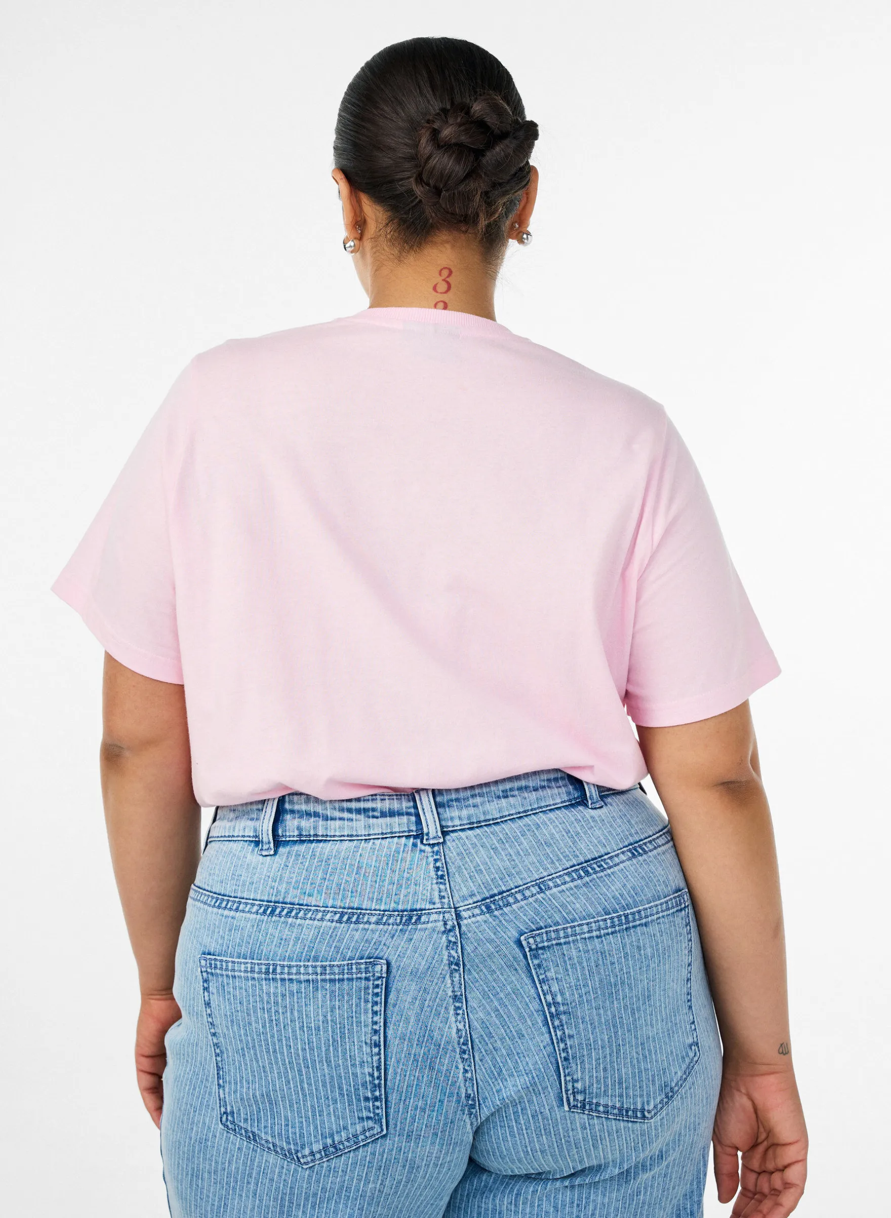 T-Shirt aus Bio-Baumwolle mit Frontprint