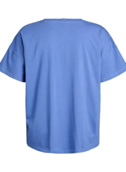 T-Shirt aus Bio-Baumwolle mit kleinem Frontmotiv