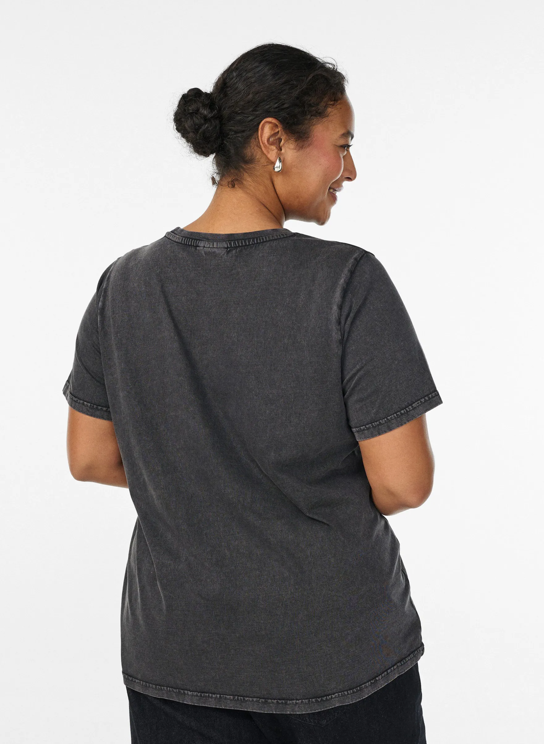 T-Shirt aus Bio-Baumwolle mit Print