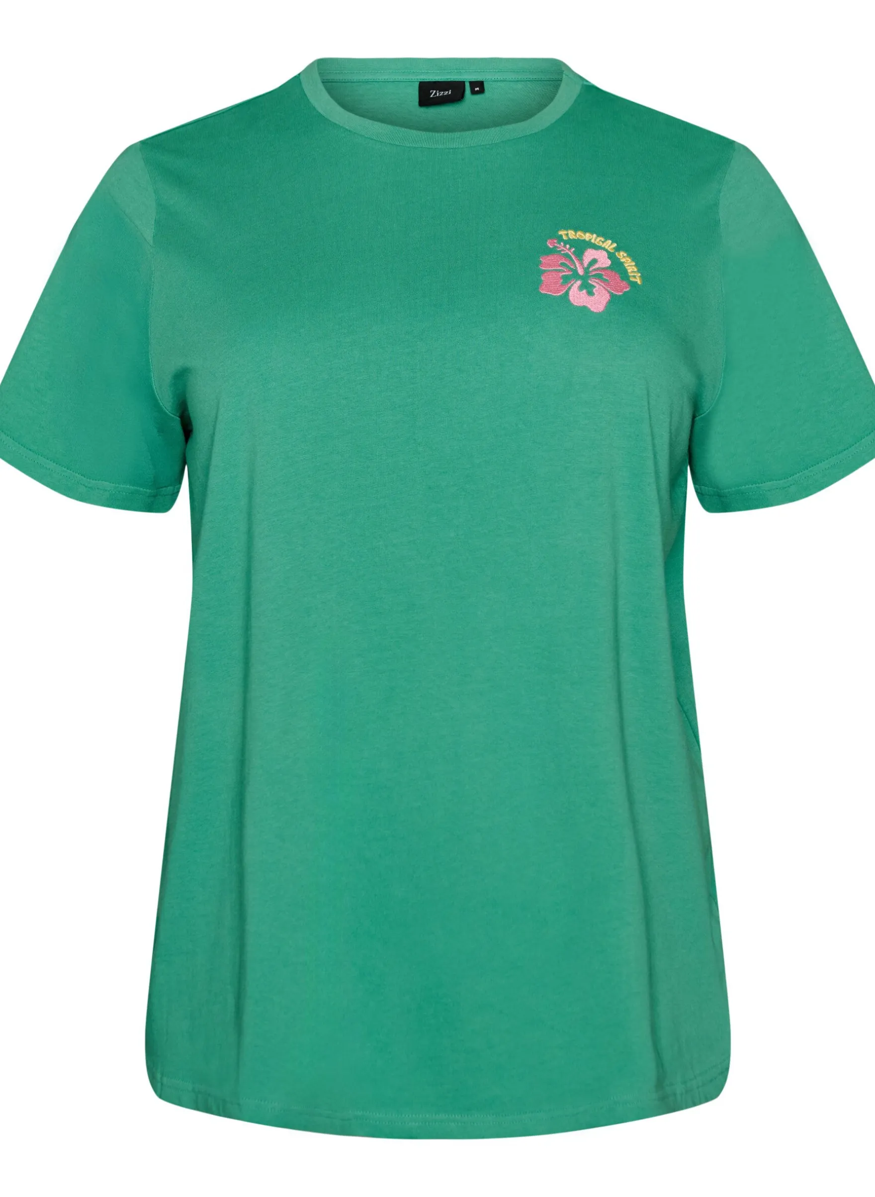 T-Shirt aus Bio-Baumwolle mit Rückenprint