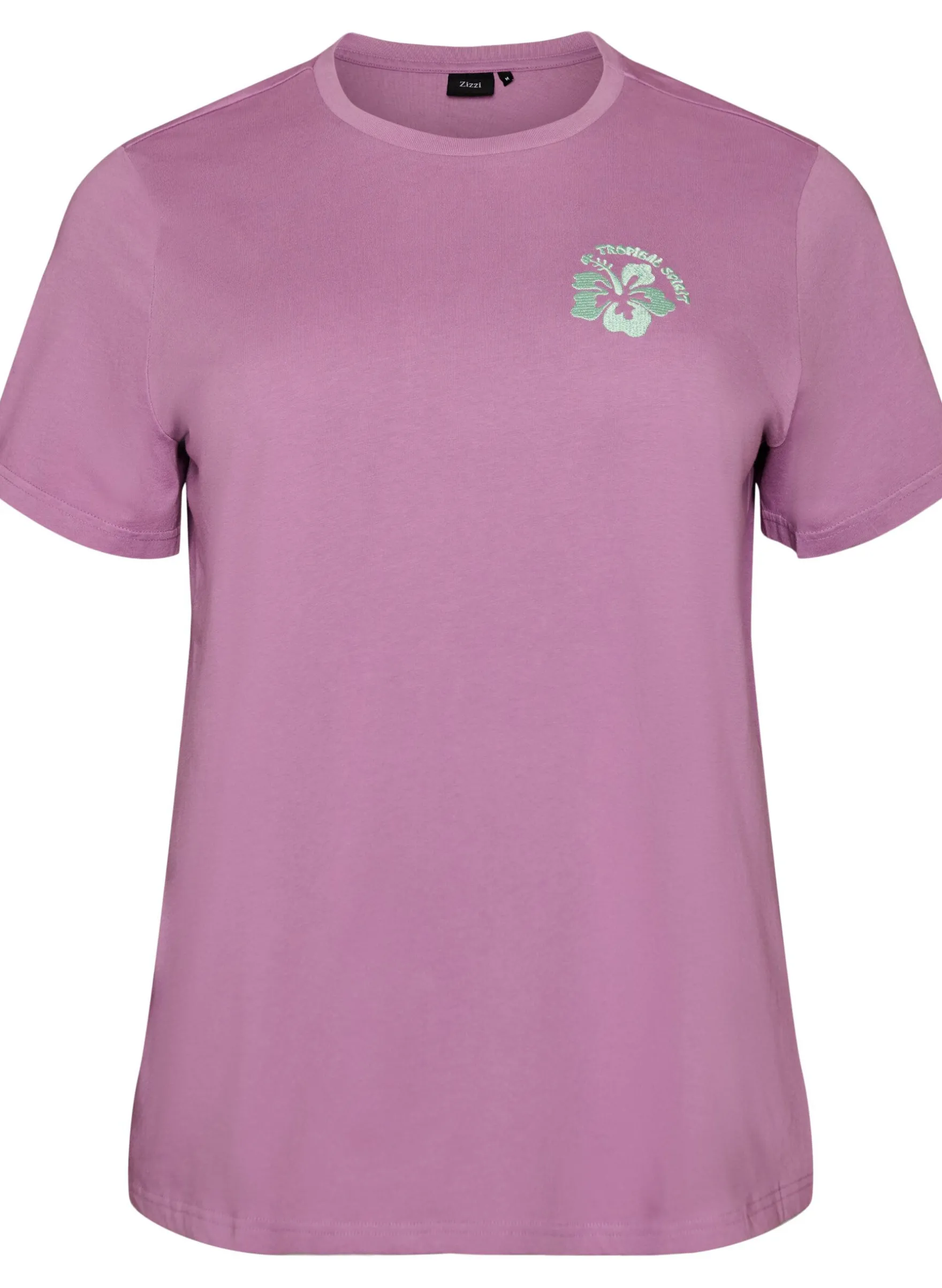 T-Shirt aus Bio-Baumwolle mit Rückenprint
