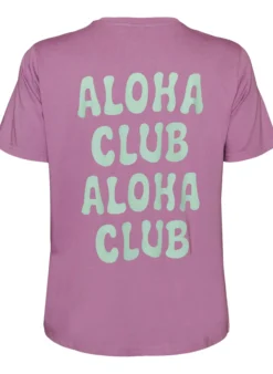 T-Shirt aus Bio-Baumwolle mit Rückenprint