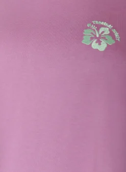 T-Shirt aus Bio-Baumwolle mit Rückenprint