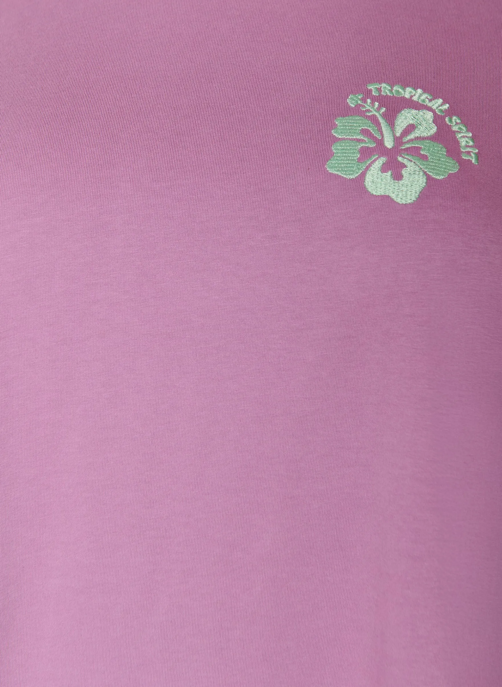 T-Shirt aus Bio-Baumwolle mit Rückenprint