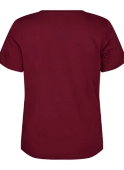 T-Shirt aus Bio-Baumwolle mit sportlichem Textprint
