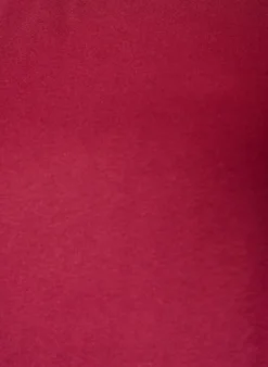 T-Shirt mit asymmetrischem Spitzensaum