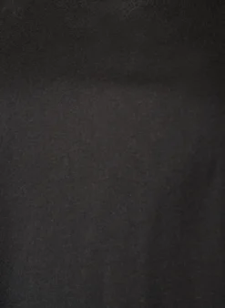 T-Shirt mit asymmetrischem Spitzensaum