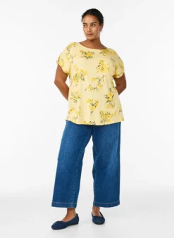 T-Shirt mit Blumenprint