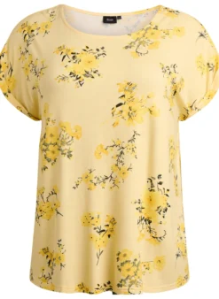T-Shirt mit Blumenprint