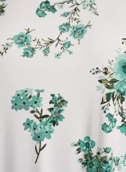 T-Shirt mit Blumenprint